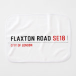  Flaxton road  Burp Cloth