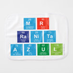 Mr
 RANITA 
 Azul  Burp Cloth