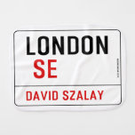 LONDON   Burp Cloth