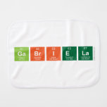 Gabriela  Burp Cloth