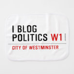 I Blog  Politics  Burp Cloth