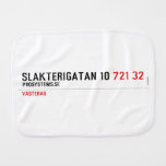Slakterigatan 10  Burp Cloth