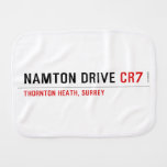 NAMTON DRIVE  Burp Cloth