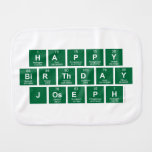 Happy
 Birthday
 Joseph  Burp Cloth