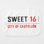 SWEET  Burp Cloth