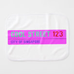 Cool street  Burp Cloth
