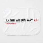 Anton Wilson Way  Burp Cloth
