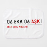 06 ekk 06  Burp Cloth