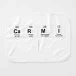 Carmi
   Burp Cloth