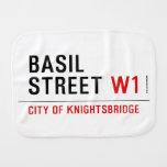 Basil Street  Burp Cloth