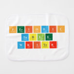 Periodic
 Table
 Writer  Burp Cloth