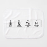 butch  Burp Cloth