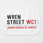 Wren  Street  Burp Cloth