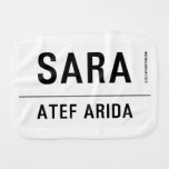 sara  Burp Cloth