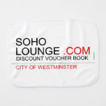 Soho Lounge  Burp Cloth