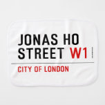 JONAS HO  STREET  Burp Cloth