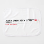 ALENA GRISHCHEVA  STREET  Burp Cloth
