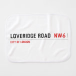Loveridge Road   Burp Cloth