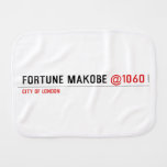 FORTUNE MAKOBE  Burp Cloth