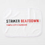 STRIKER  Burp Cloth