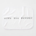 High Tech Academy  Burp Cloth