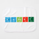 Airport  Burp Cloth