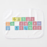 CAUTION
 LIFE CHANGE
 IN PROGRESS  Burp Cloth