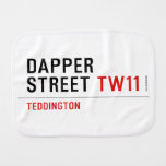 DAPPER Street  Burp Cloth