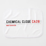 Chemical Close  Burp Cloth