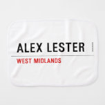Alex Lester  Burp Cloth