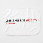 Cobble Hill Rise  Burp Cloth