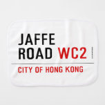 Jaffe Road  Burp Cloth