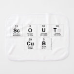 SCOUT
 CUB  Burp Cloth