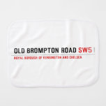 Old Brompton Road  Burp Cloth