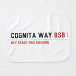 Cognita Way  Burp Cloth
