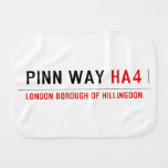 Pinn Way  Burp Cloth