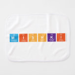 mishki  Burp Cloth
