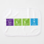 Lilly  Burp Cloth