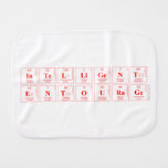 intelligent
 entourage   Burp Cloth