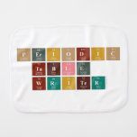 Periodic
 Table
 Writer  Burp Cloth