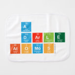 a
  darle
 atomos  Burp Cloth
