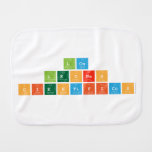 Los 
 Leones 
 cientificos   Burp Cloth