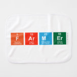 Farmer  Burp Cloth