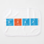 DIAZ  Burp Cloth