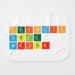Periodic
 Table
 Writer  Burp Cloth