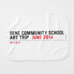 Dene community school art trip   Burp Cloth