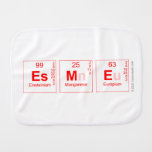 Esme  Burp Cloth