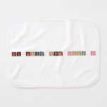CUB SCOUT STEM LOCK IN  Burp Cloth