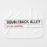 DOUBLEBACK ALLEY  Burp Cloth