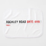 Rockley Road  Burp Cloth